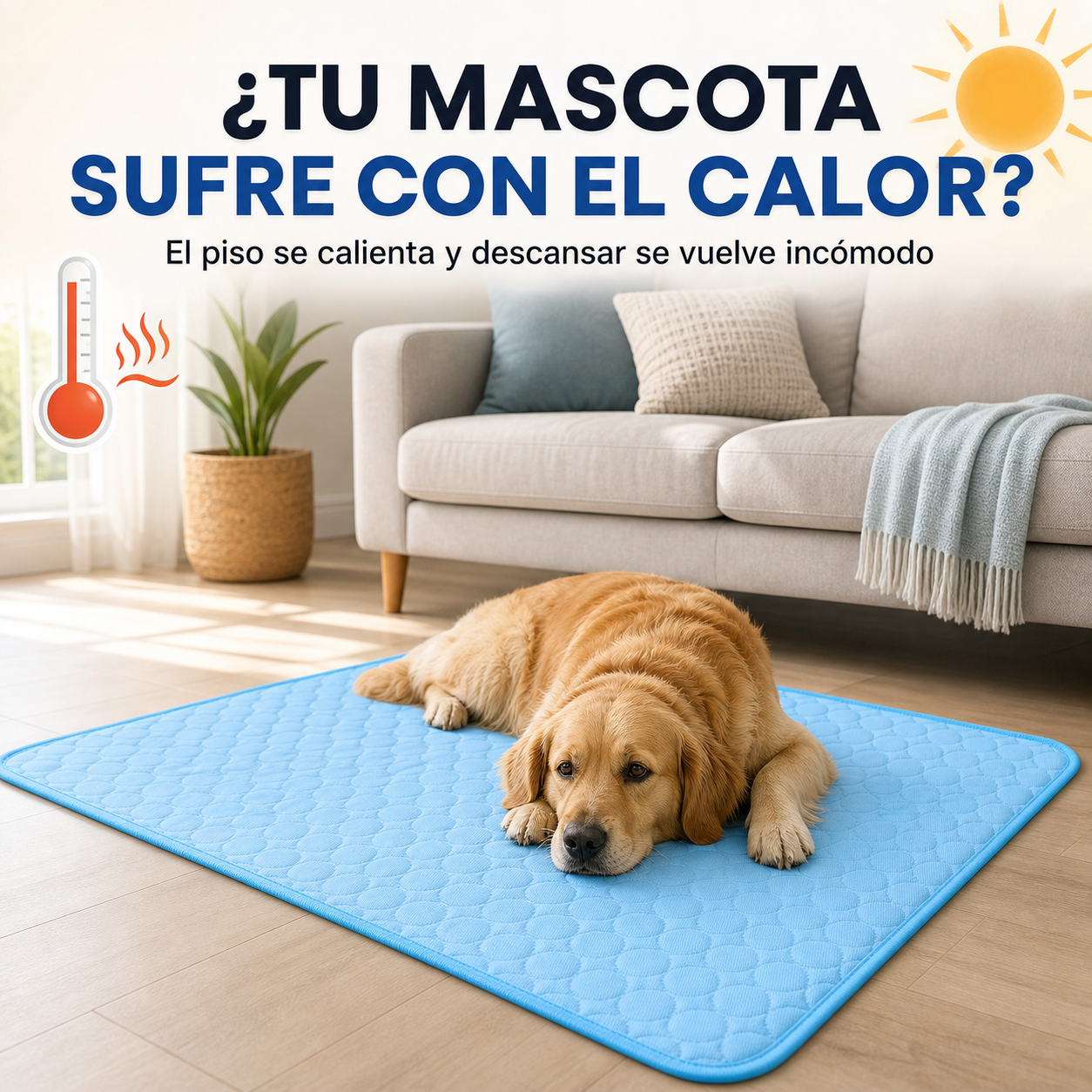 Alfombrilla Refrigerante para Perros y Gatos | Descanso Fresco en Verano