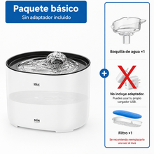 Fuente de Agua Automática para Gatos y Perros
