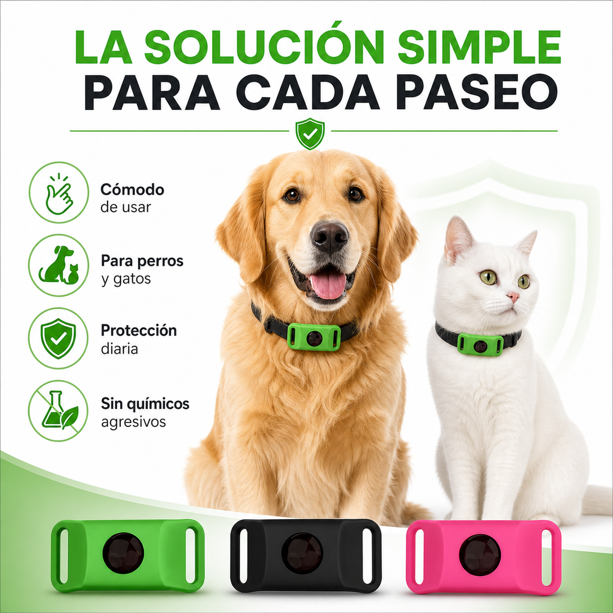 Collar Aromático para Mascotas | Paseos Más Cómodos en Verano
