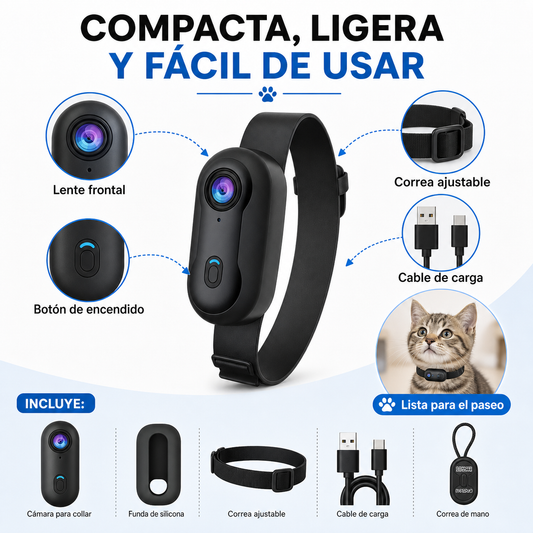 Cámara Inteligente para Mascotas | Mira Qué Hace en Casa