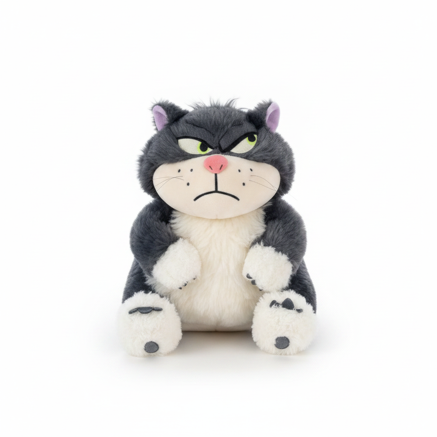 Peluche Gato Gruñón XL — Suave, Abrazable y con Mucho Carácter