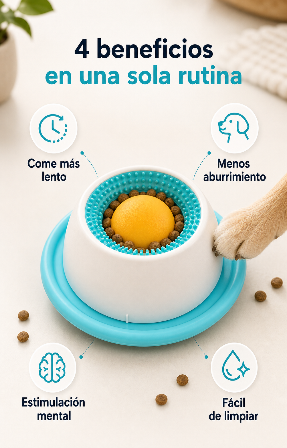 Beneficios del juguete inteligente para mascotas